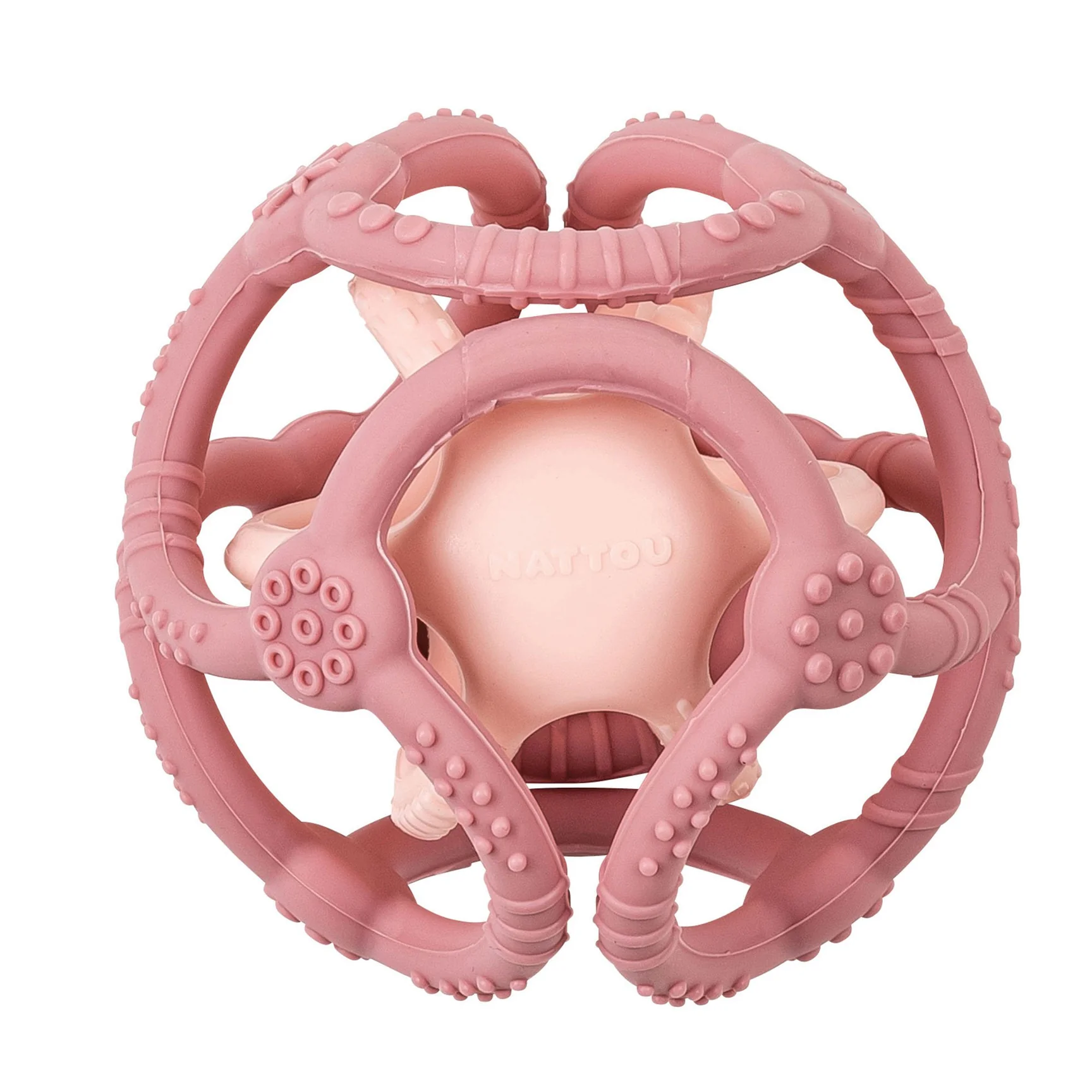 Set de Balles 2 pièces Silicone Rose (Nattou)