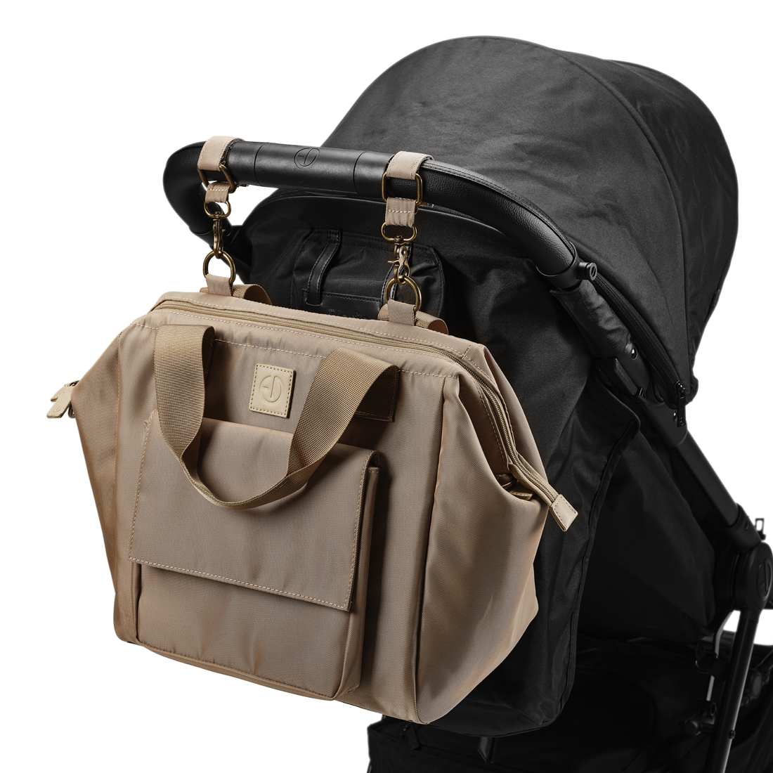 Sac à langer Wide Frame - Pure Khaki (Elodie Details) – Image 2