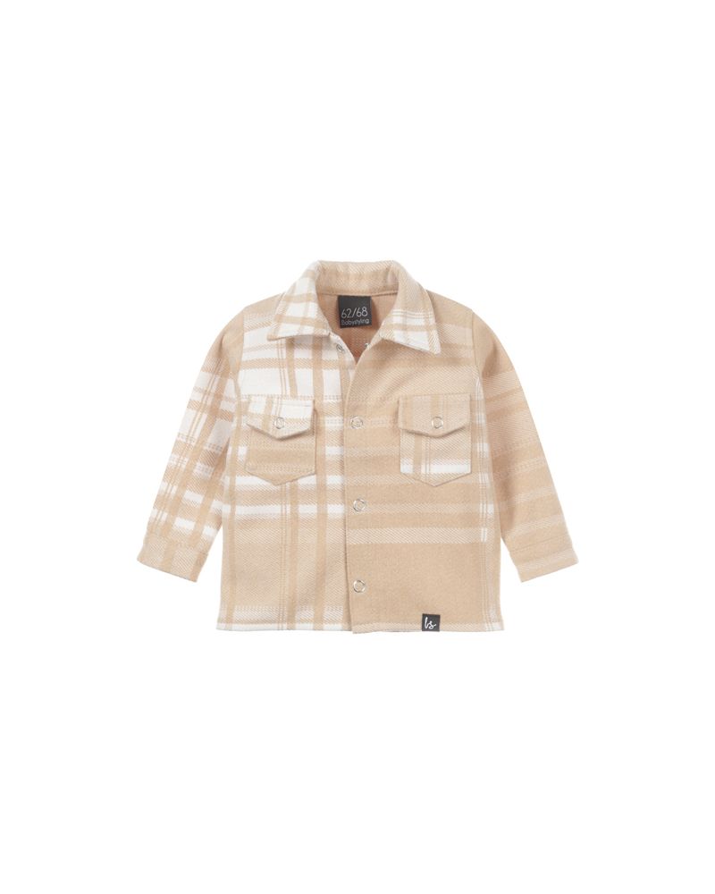 Surchemise à carreaux  Beige AW24 (Babystyling)