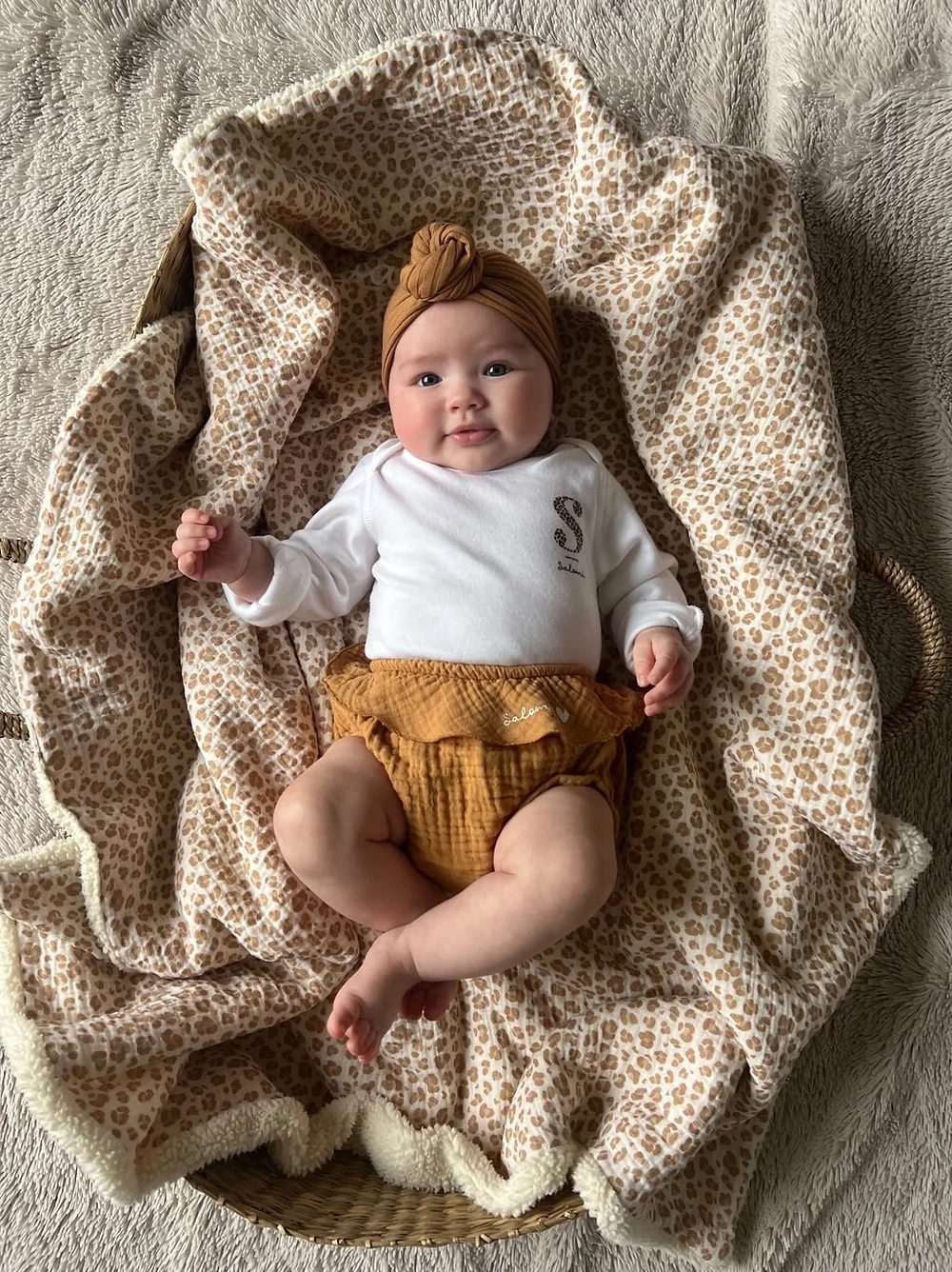 Couverture Léopard doublée moumoute (Mon Petit Léon) – Image 2