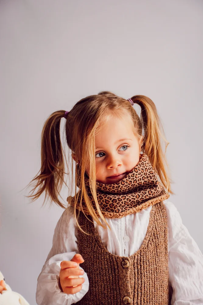 Snood Léopard 6Mois-4ans (Mon Petit Léon) – Image 2