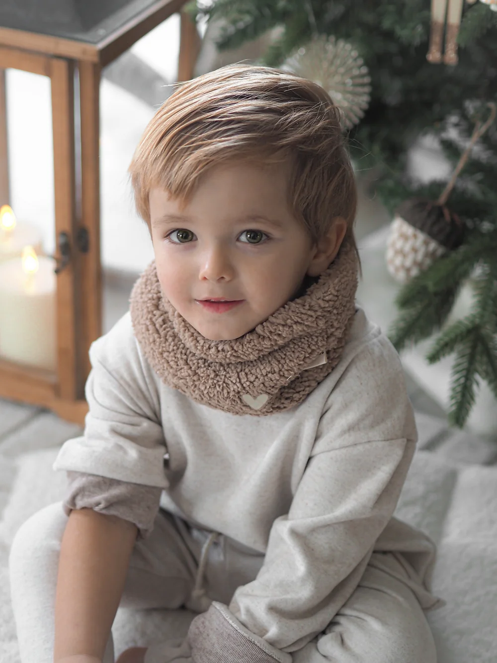 Snood moumoute noisette 6Mois-4ans (Mon Petit Léon)