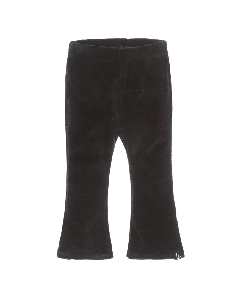 Pantalon Flared Velours Noir (Babystyling)