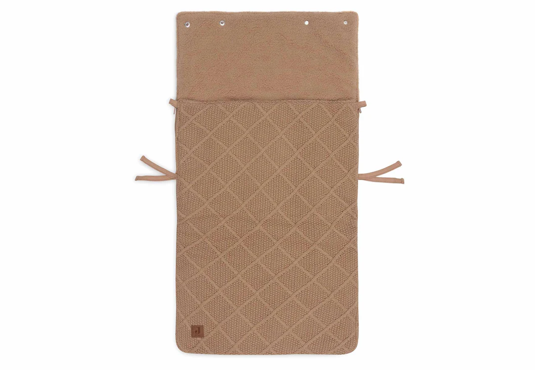 Nid d'Ange groupe 0+ 3/5 points Check Knit - Biscuit(Jollein)