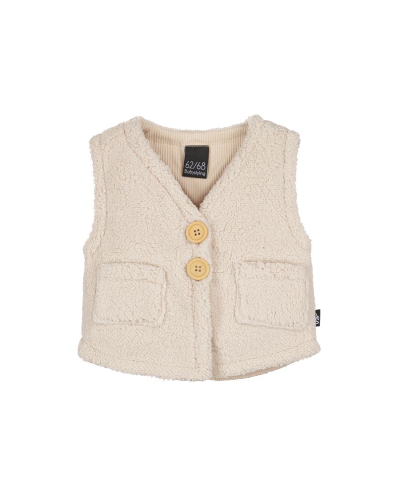 Teddy Bodywarmer Sand (Babystyling)