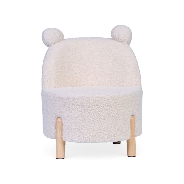 Chaise Pour Enfants - Teddy - Ecru Naturel (Childhome)