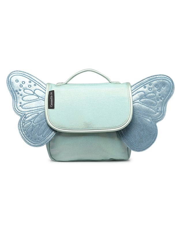 Sac papillon Irisé Bleu (Caramel and Cie)