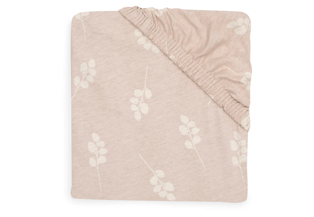 Drap-housse Jersey 60x120cm Twig - Wild Rose