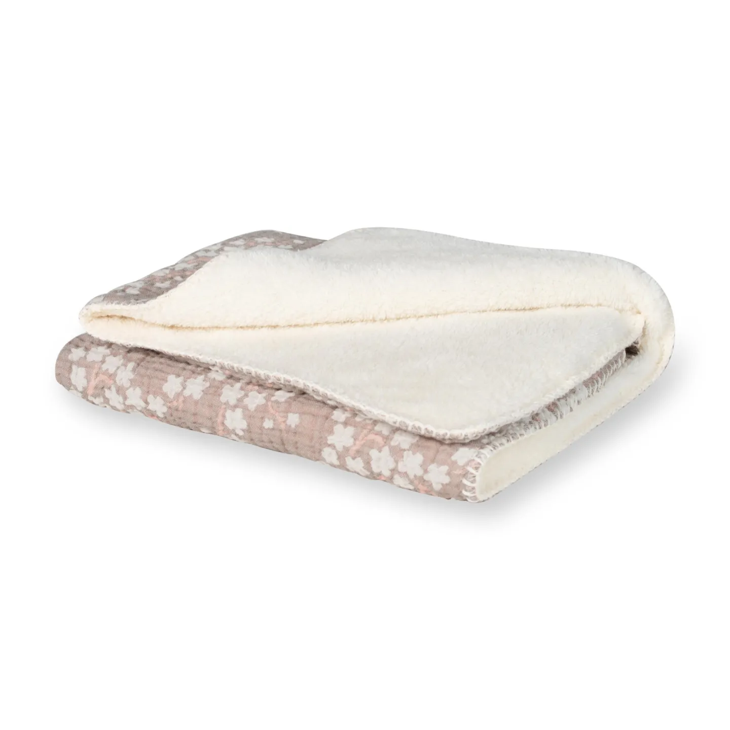 Teddy Couverture Bébé - Natural Collection - Blossom (Quax)