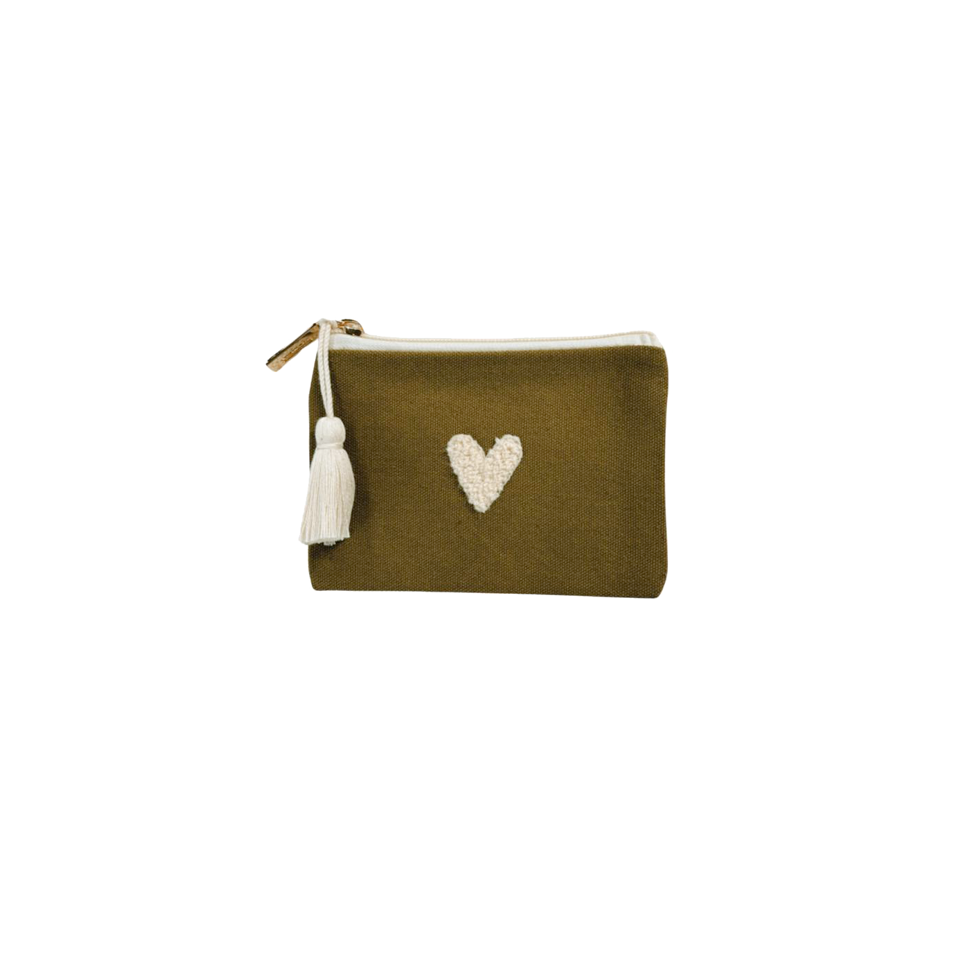 Porte-monnaie Love - olive (ZAKUW)