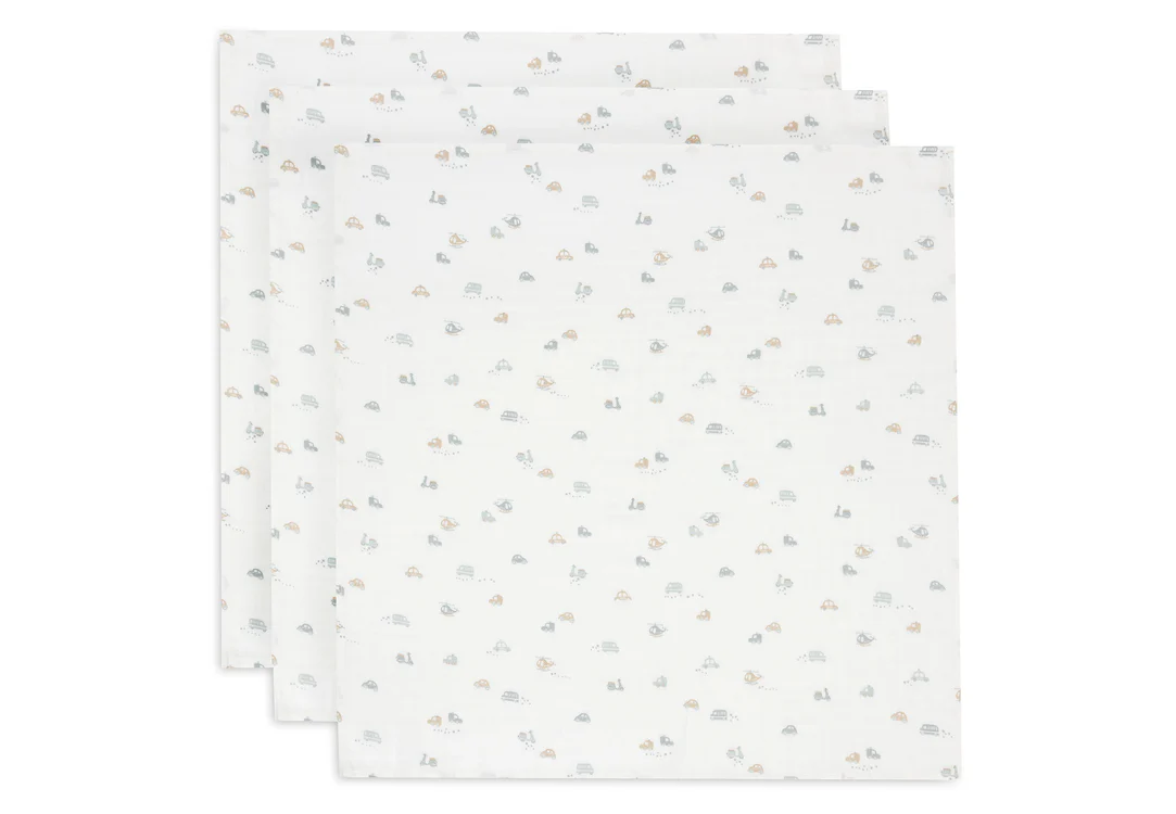 Lange Gaze de Coton Large 115x115cm - On The Go - 2 Unités (Jollein)