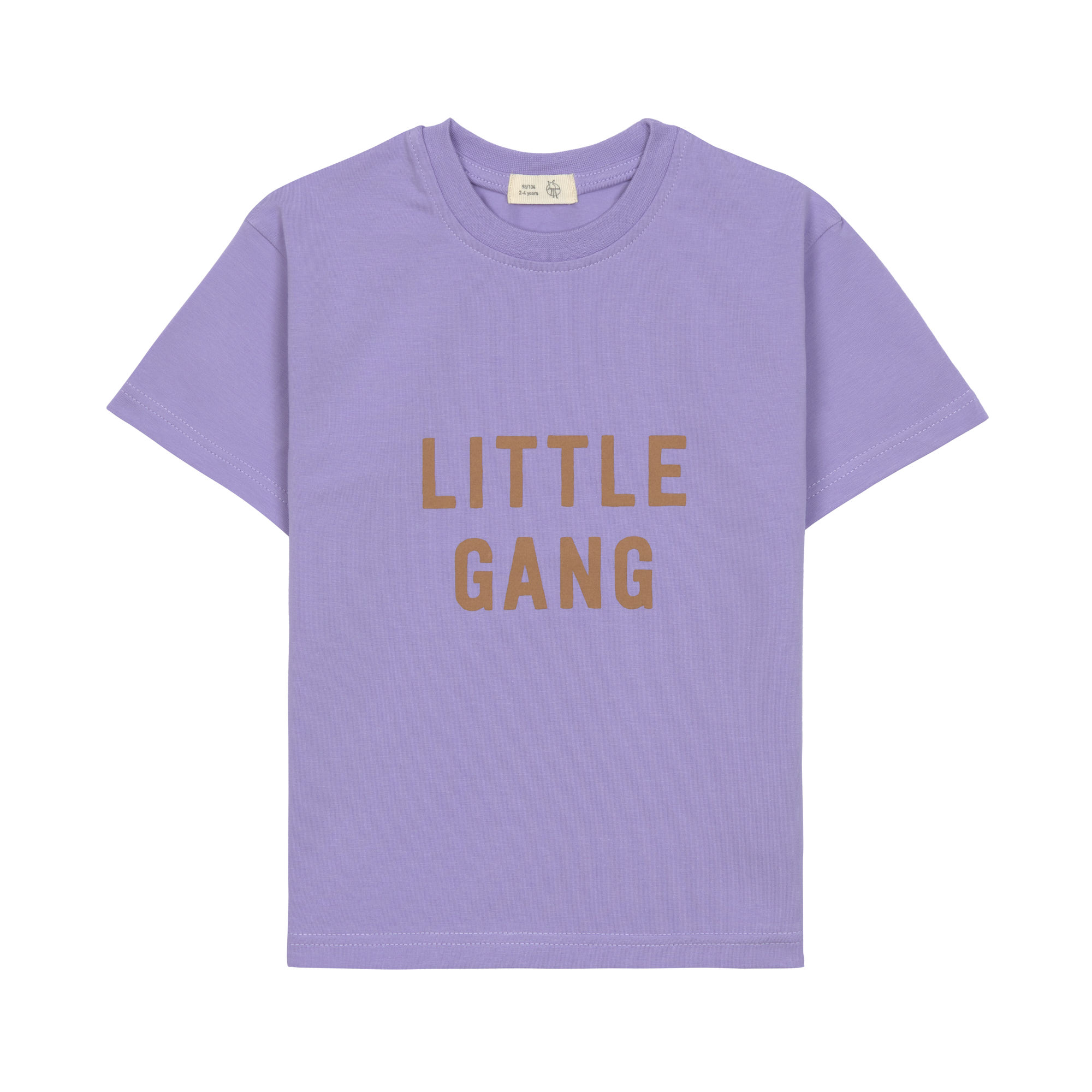 T-Shirt Jersey Gots Little Gang Lilas (Lassig)