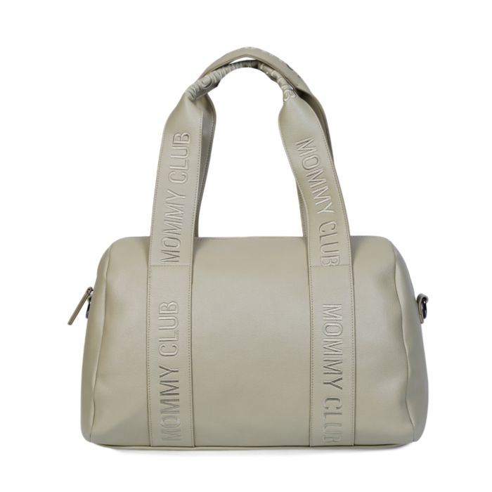 Mommy Club Sag à langer - Signature - Cuir Vegan - Vert de gris (Childhome)