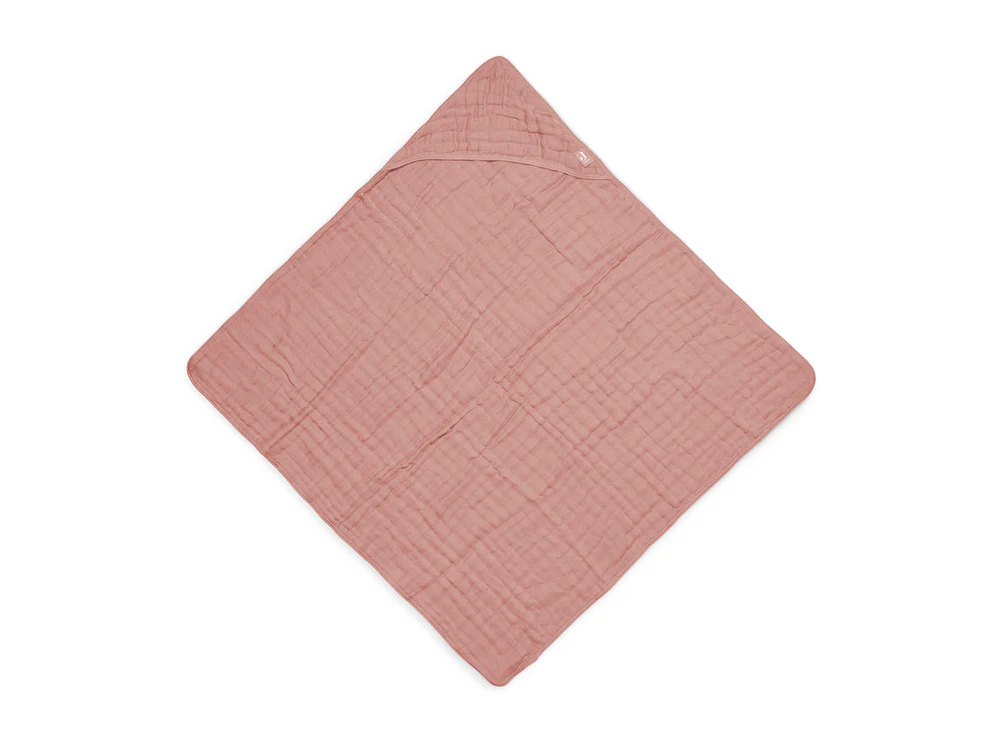 Cape de Bain Wrinkled Coton 75x75cm - Rosewood (Jollein)