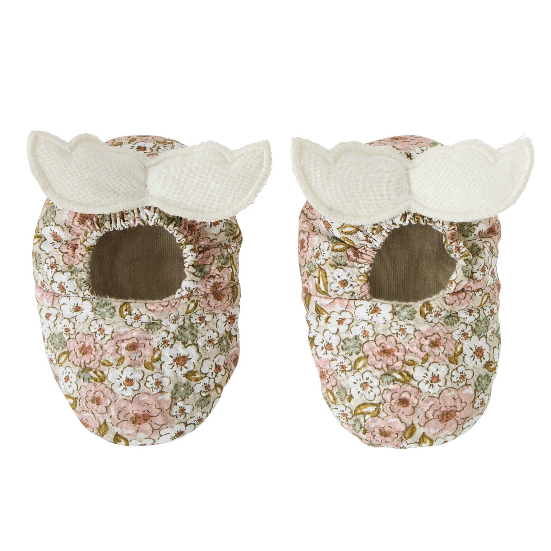 Chaussons avec ailes d’ange liberty (BB and Co)