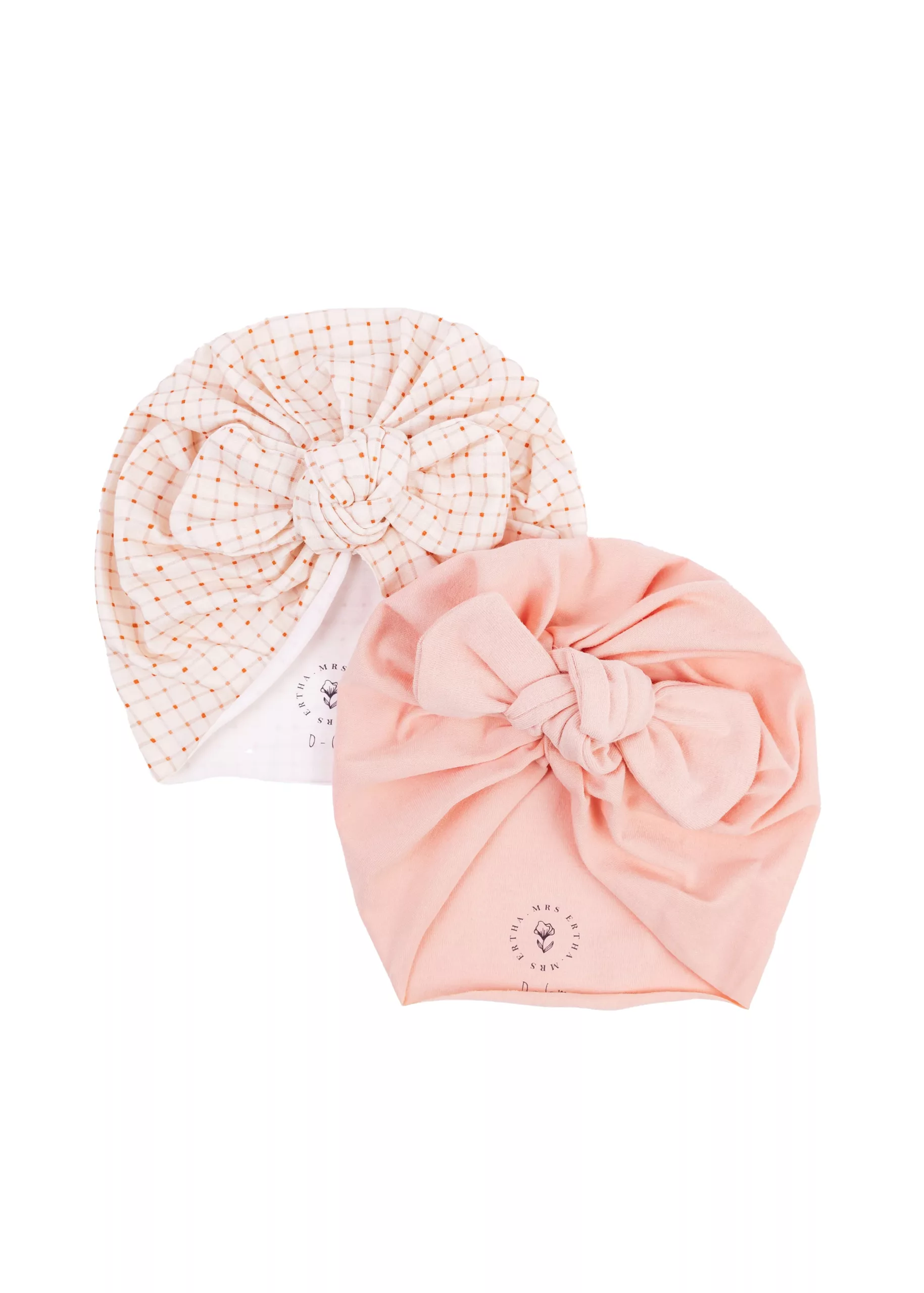 Pack Twiny Turban - Organic Squares (Mrs Ertha)