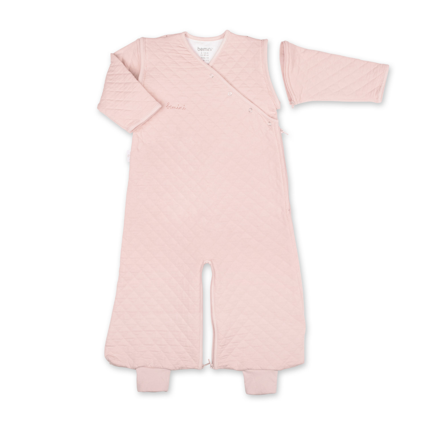 MAGIC BAG 24-36m Blush PADY QUILTED JERSEY tog 1.5 (Bemini)