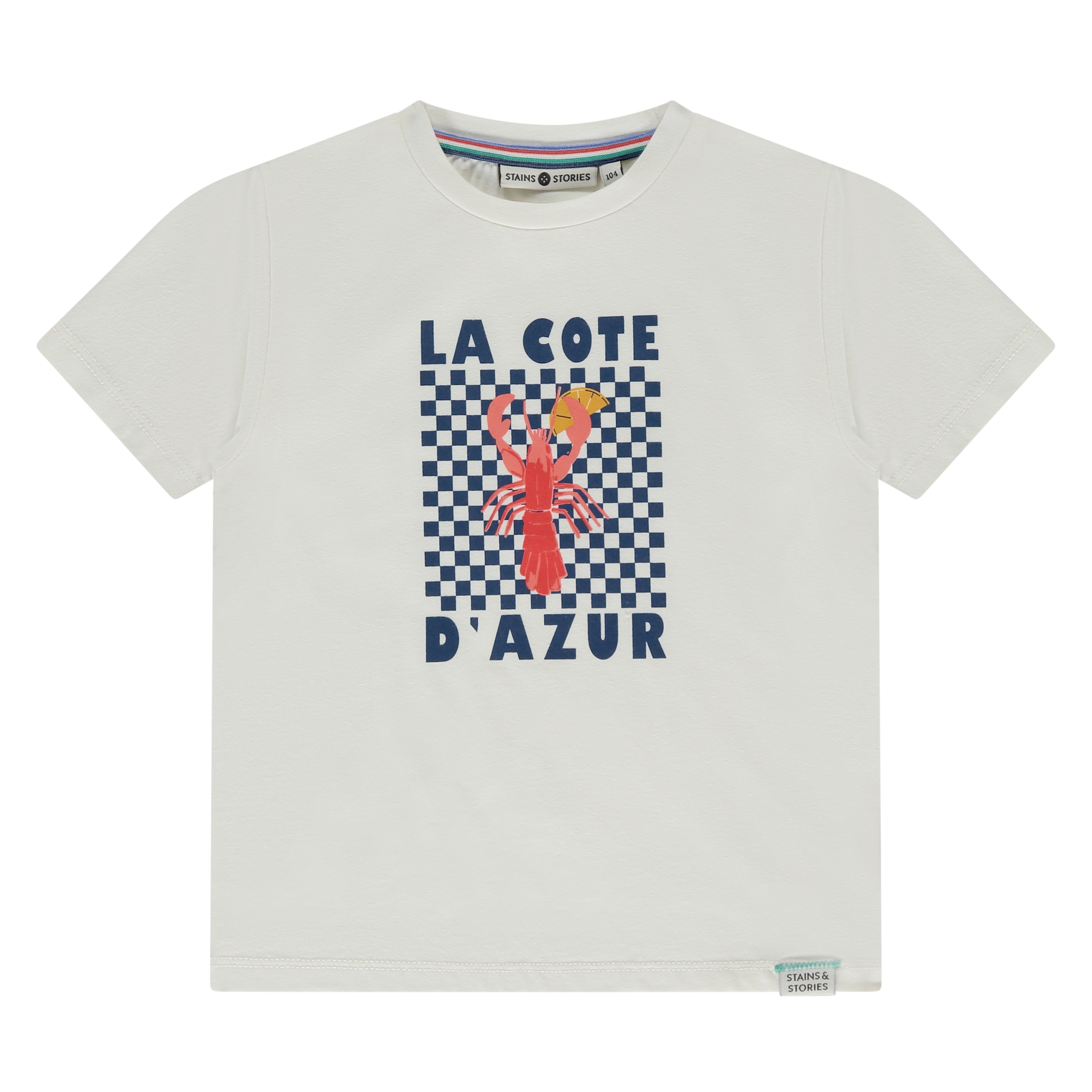 T-shirt Cote d'Azur - Garçon SS25 (Stains Stories)