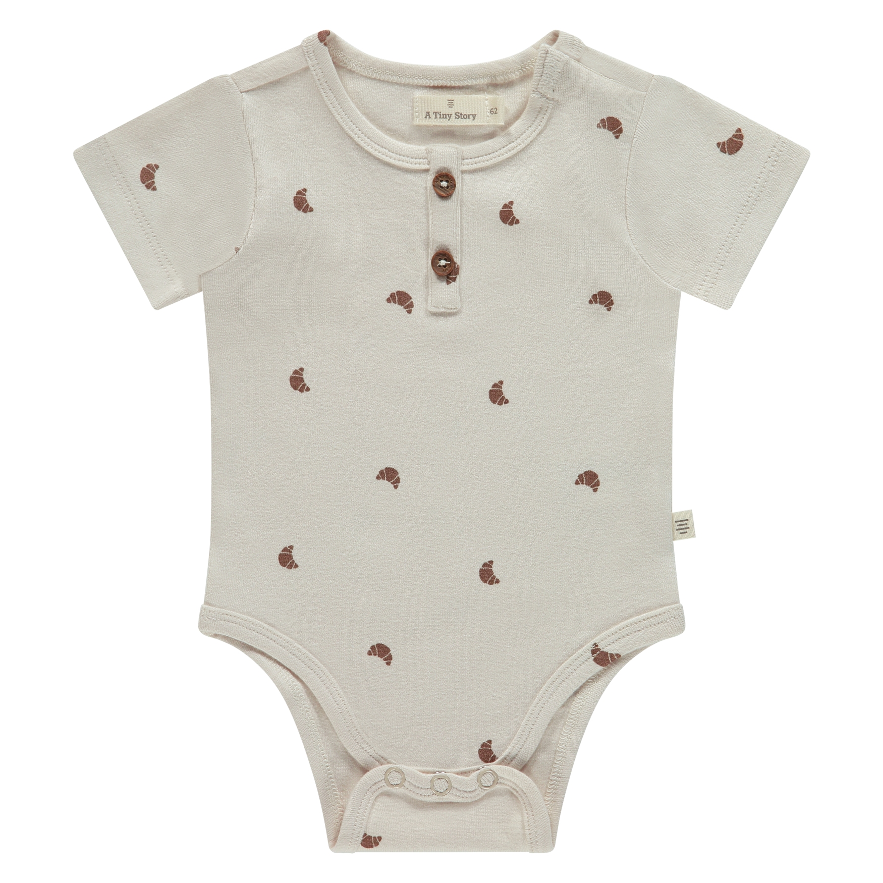 Body bébé Courtes Manches - Croissants (Tiny Story SS25)