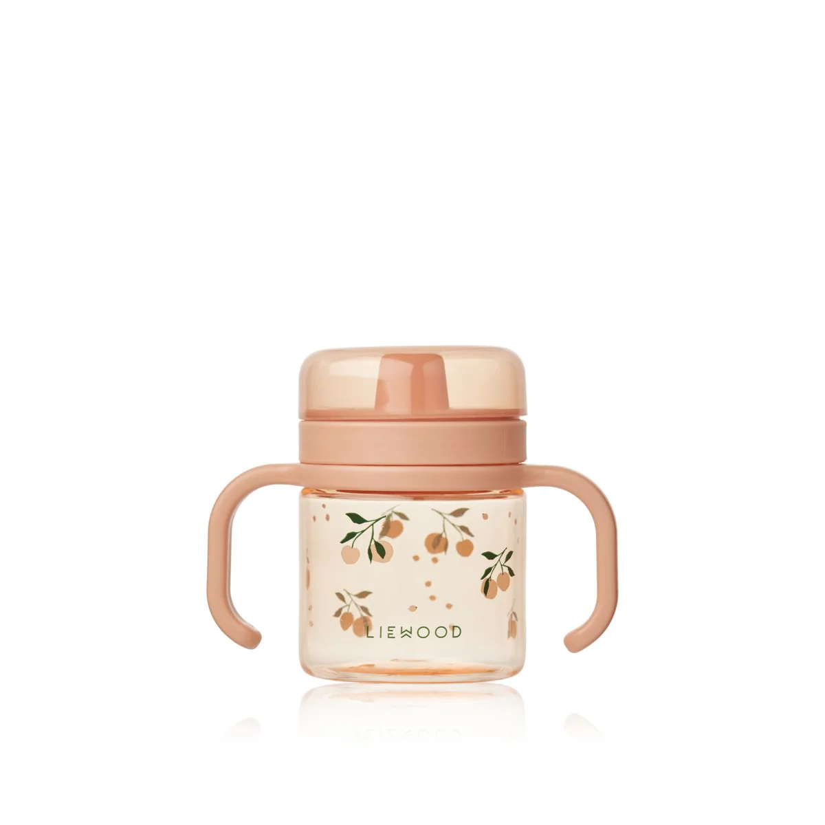 Tasse à bec KYLO en tritan 280 ml Peach / Sea shell (Liewood)