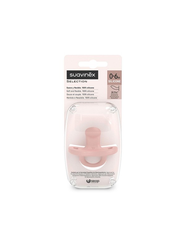 Sucette silicone SX Pro 6/18M Colour Essence Bleu (Suavinex) – Image 2