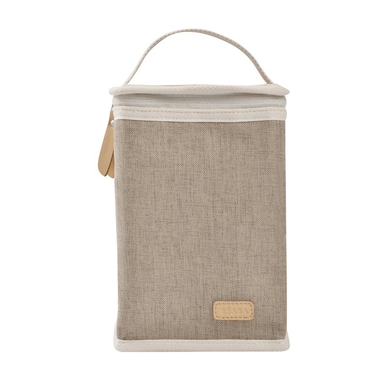 Pochette repas isotherme éco-conçue - Gazelle chiné (Béaba)