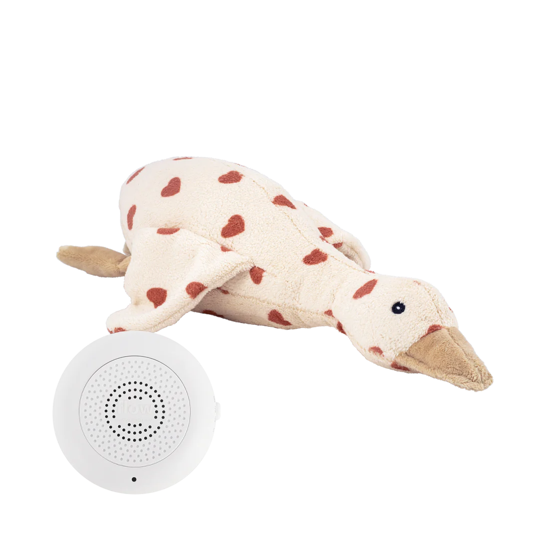 Doudou canard Liva battements de coeur Heart édition limitée (Flow)
