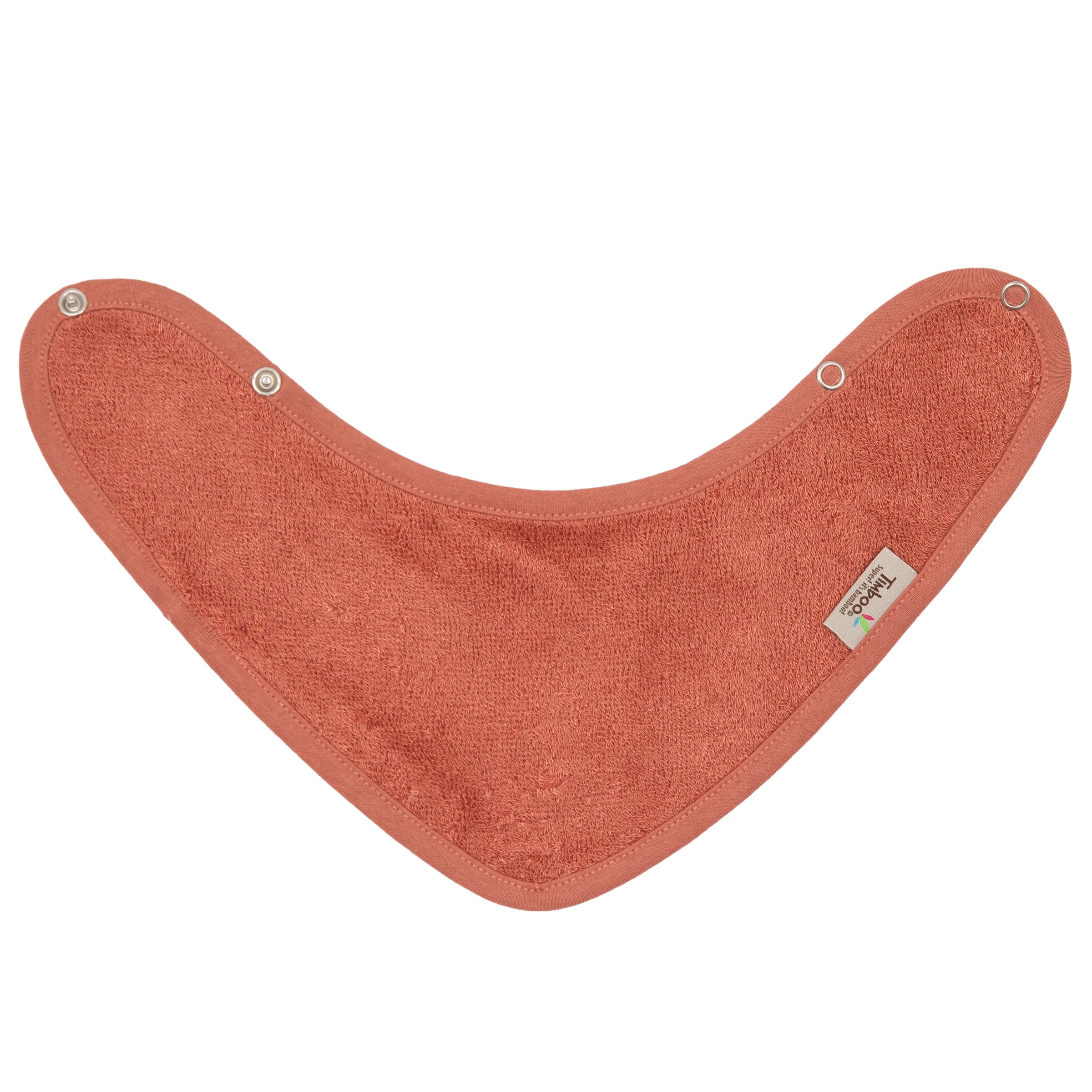 Bavoir bandana 36x20cm - APRICOT BLUSH  (Timboo)