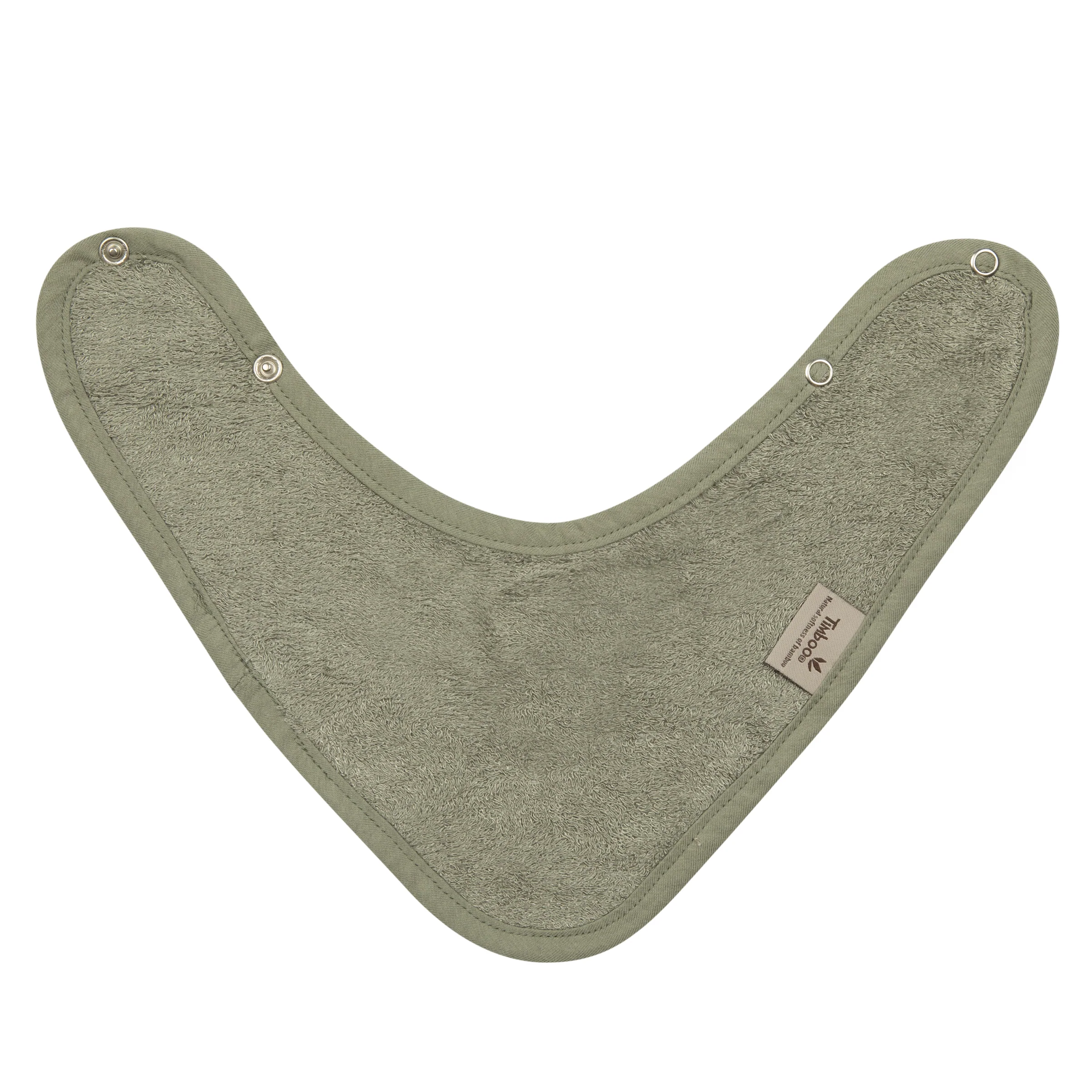 Bavoir bandana 36x20cm - WHISPER GREEN  (Timboo)