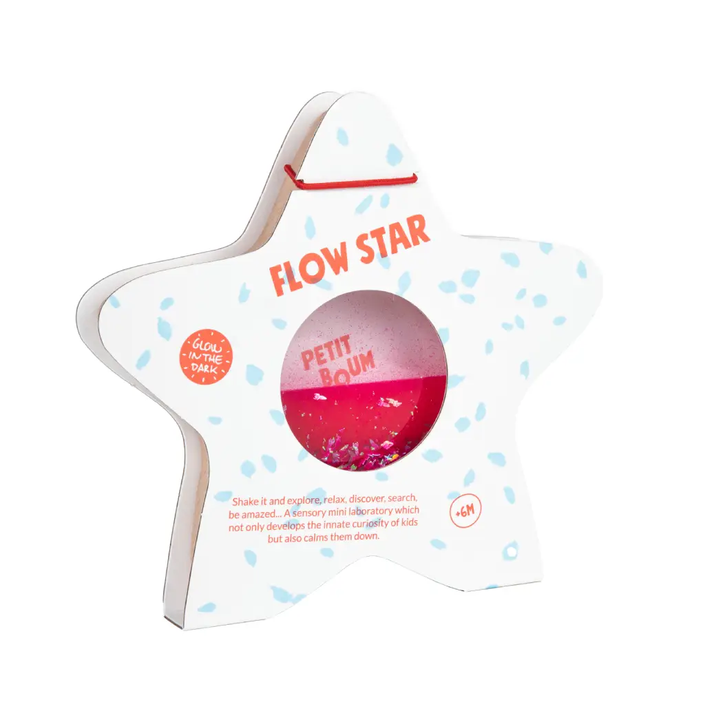 Nebula Pink Sensory Star (petit boum)
