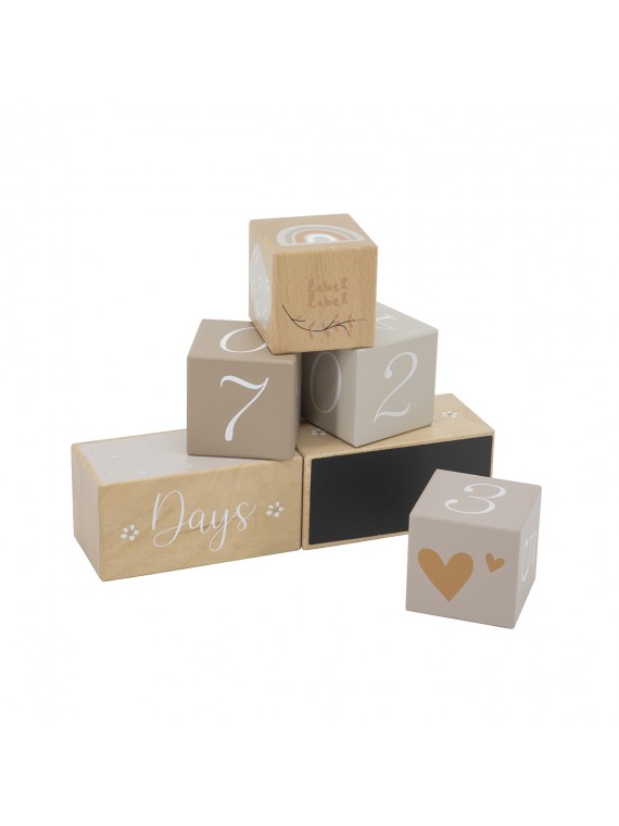 Milestone Blocks - Nougat (Label Label)