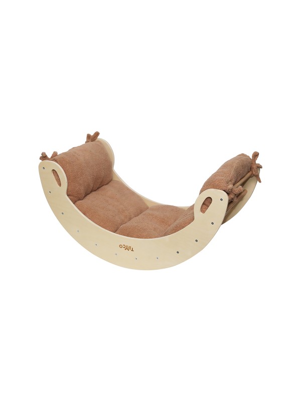 Coussin pour arche de jeu en bois Boucle Nougat (Tryco)