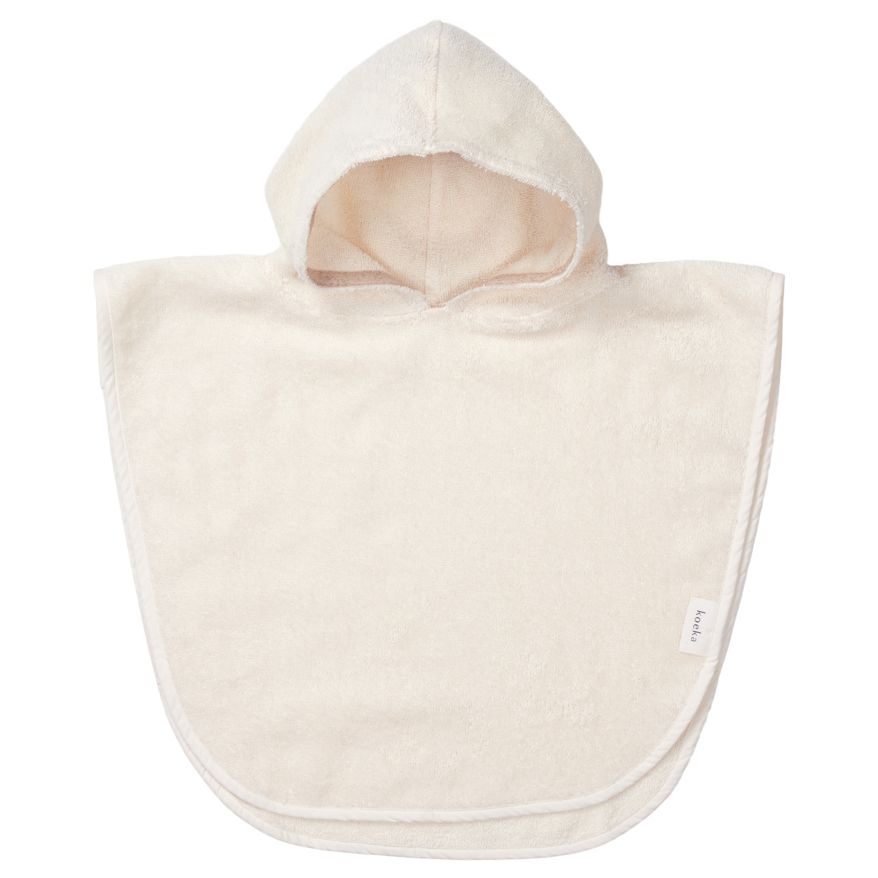 Poncho de bain Dijon Daily Warm white (Koeka)