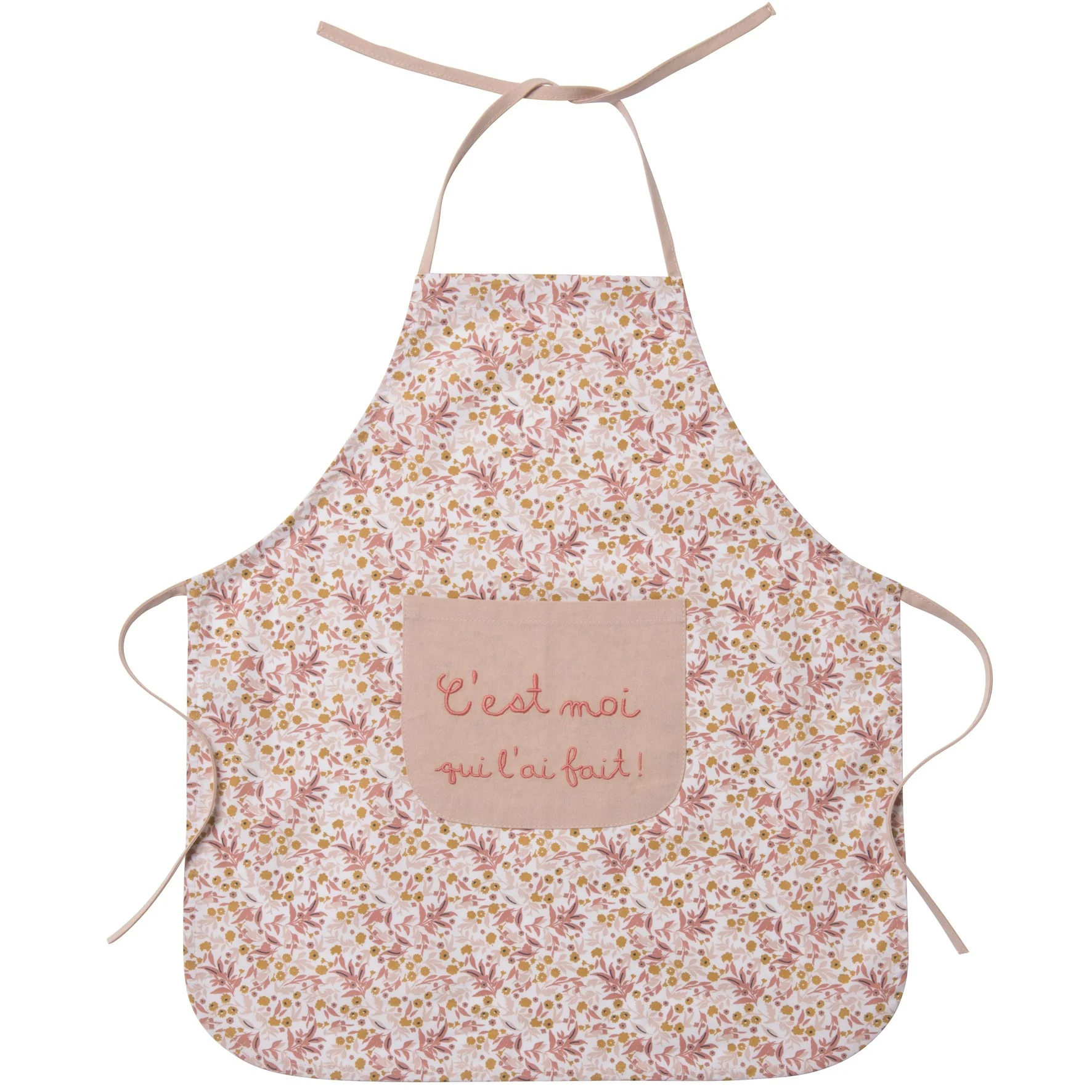 Tablier de cuisine en coton enduit liberty (BB&CO)