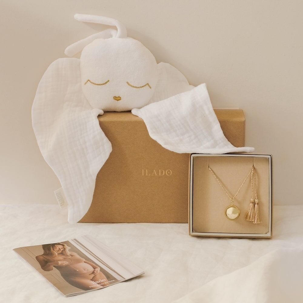 Coffret Bola Maman et Bébé Or Jaune (ILADO)