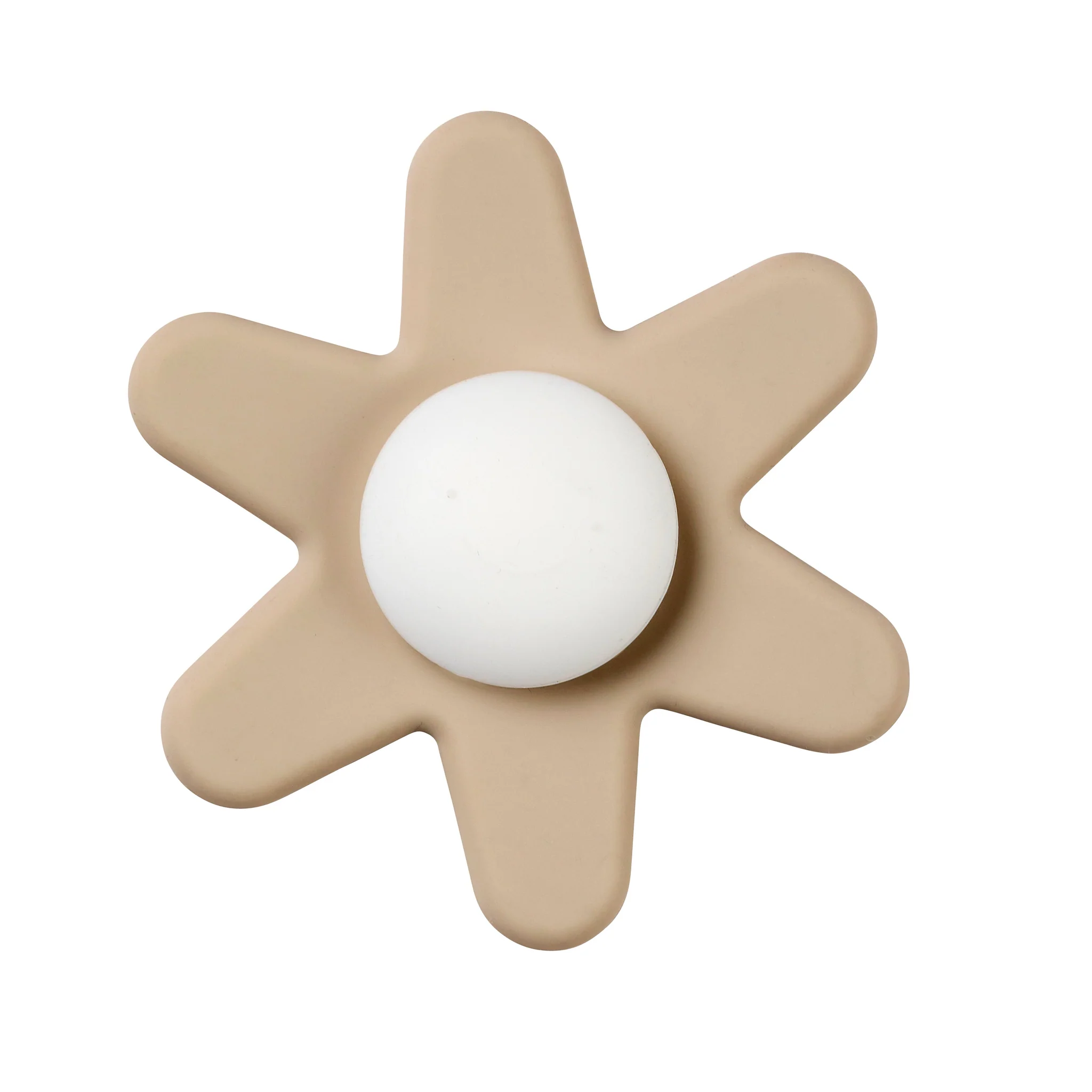 Spinner Fleur SILICONE - SILICONE - 9 cm - Silicone Argile (Nattoo)