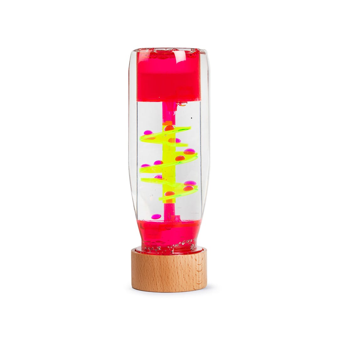 Bouteille sensorielle Spirale Rose (Petit Boum)