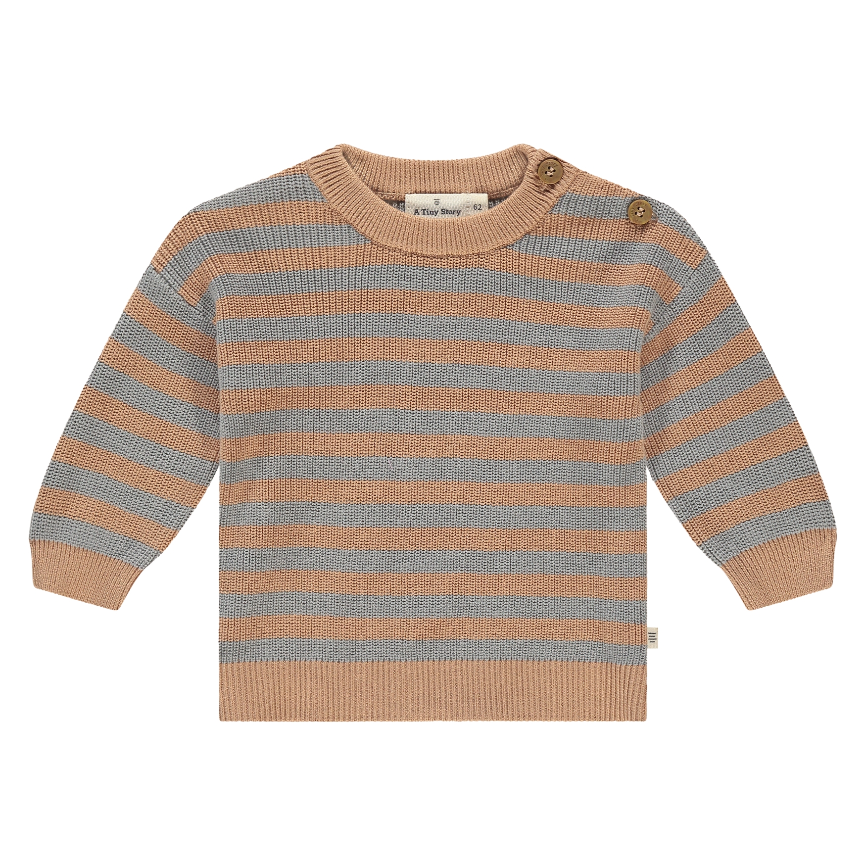 Baby Pullover Ligné (Tiny Story AW25)