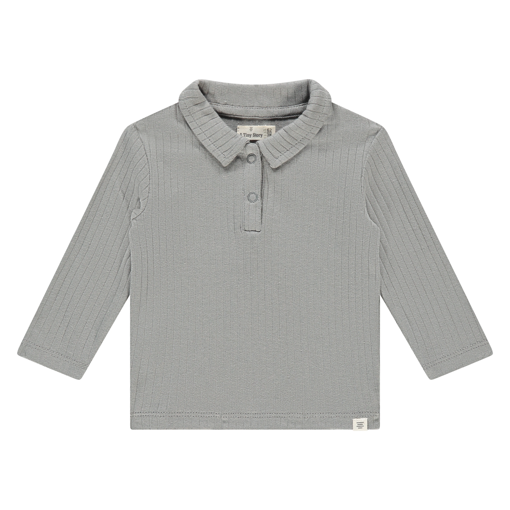 Baby T-shirt longues manches Gris (Tiny Story AW25)