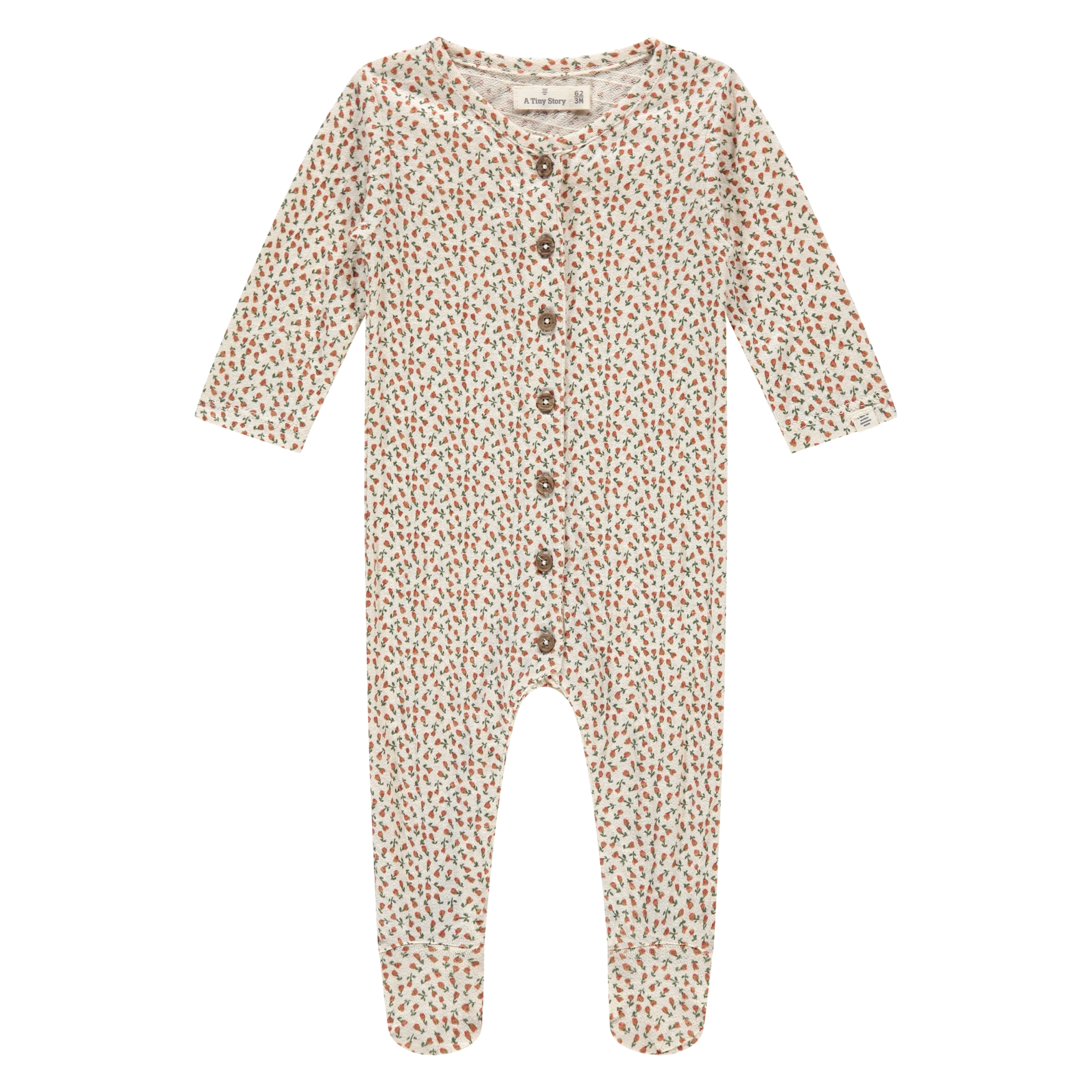 Pyjama manches longues Fleurs  (Tiny Story AW25)