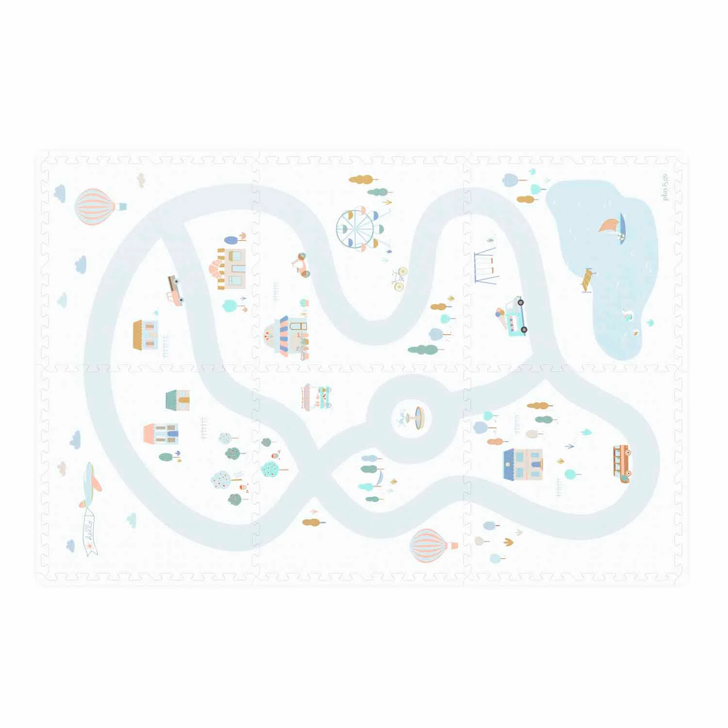 EEVAA 3-in-1 – Village Design (Play and Go)