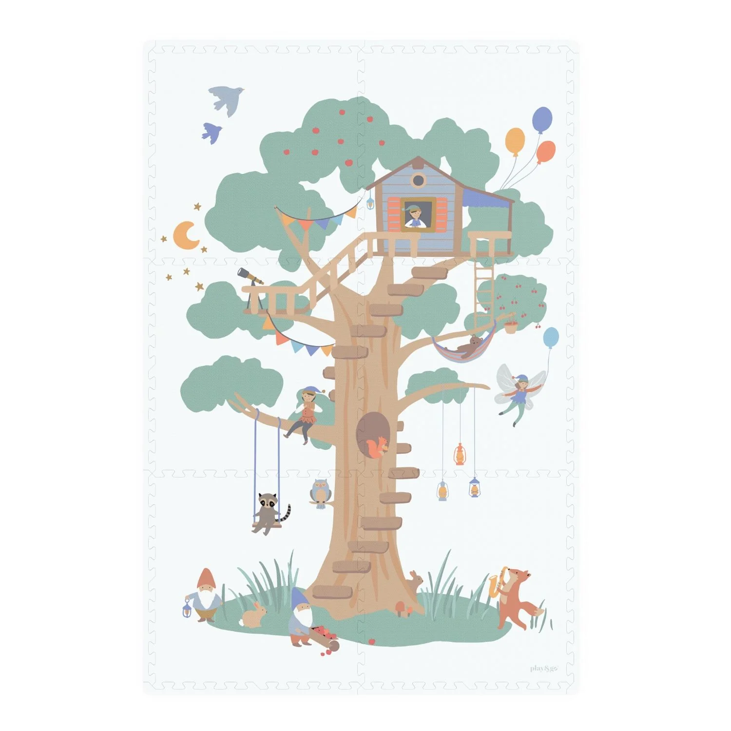 EEVAA 3-in-1 – Treehouse Design (Play and Go)