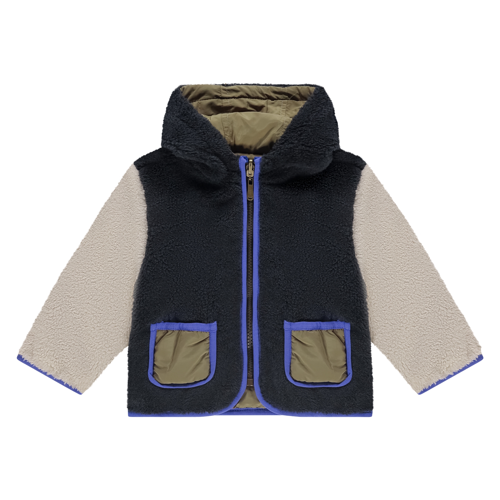 Veste Teddy Réversible Bébé Garçon (Babyface AW25)