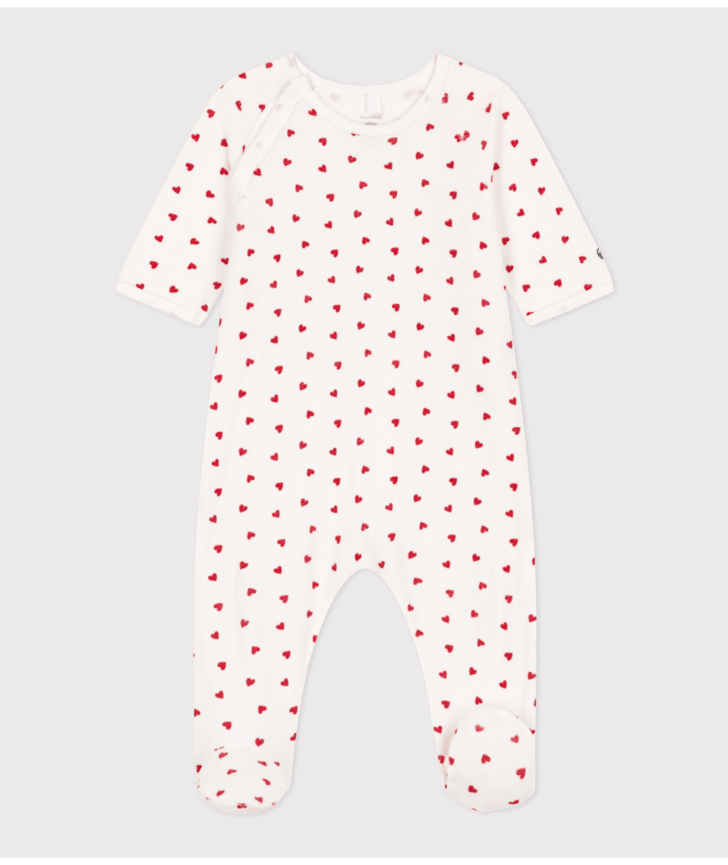 DORS BIEN MARSHMALLOW/COEURS (Petit Bateau)