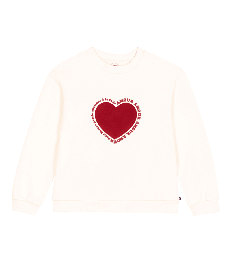 SWEATSHIRT MILK (Petit Bateau)