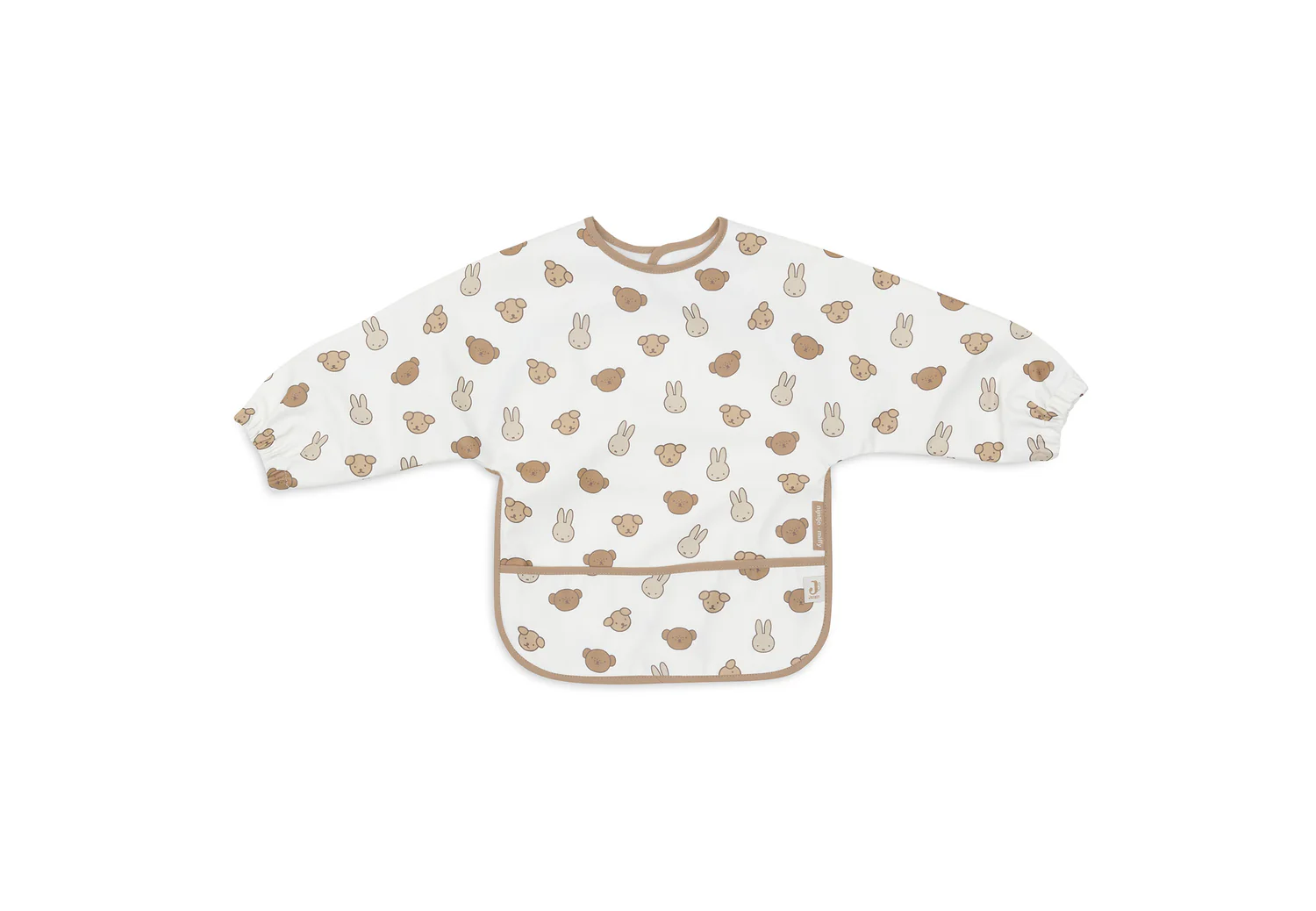Bavoir à Manches Imperméable - Miffy and Friends (Jollein)