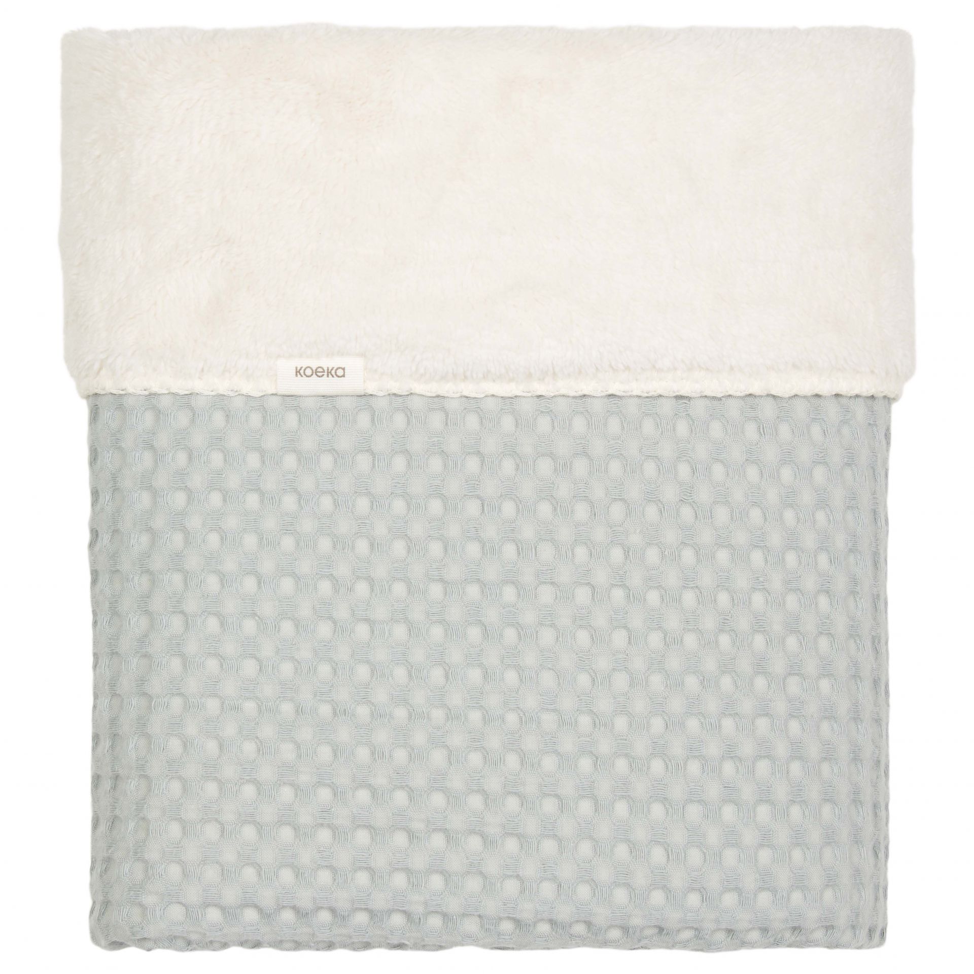 Couverture berceau teddy Oslo ocean air (Koeka)