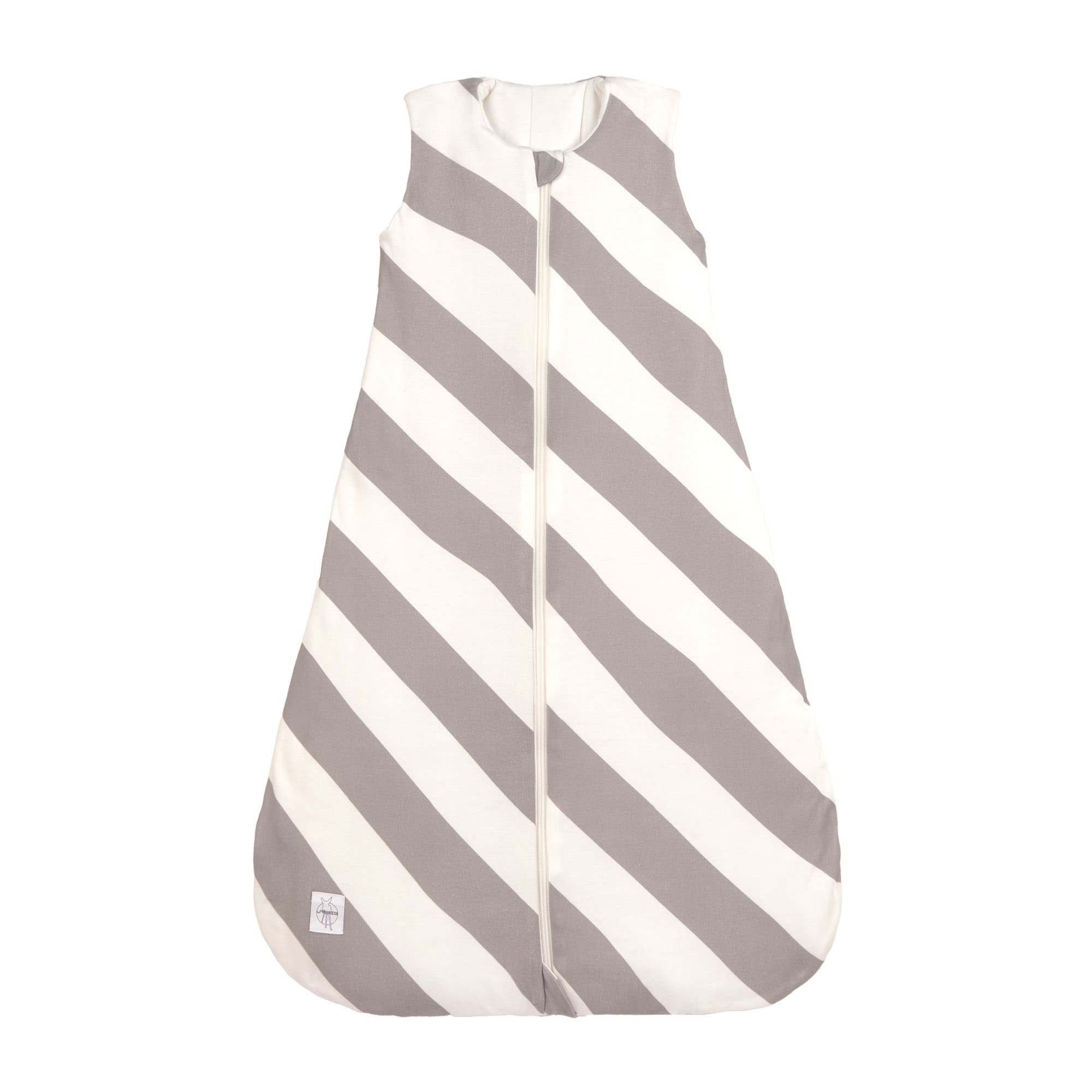 Gigoteuse Bébé 2,5 Tog - Rayé, taupe (Lassig)