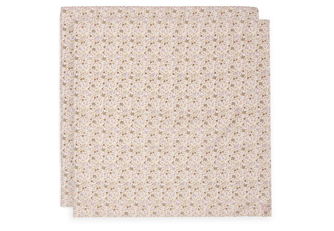 Lange Gaze de Coton Large 115x115cm - Flower Fairies - 2 Unités (Jollein)