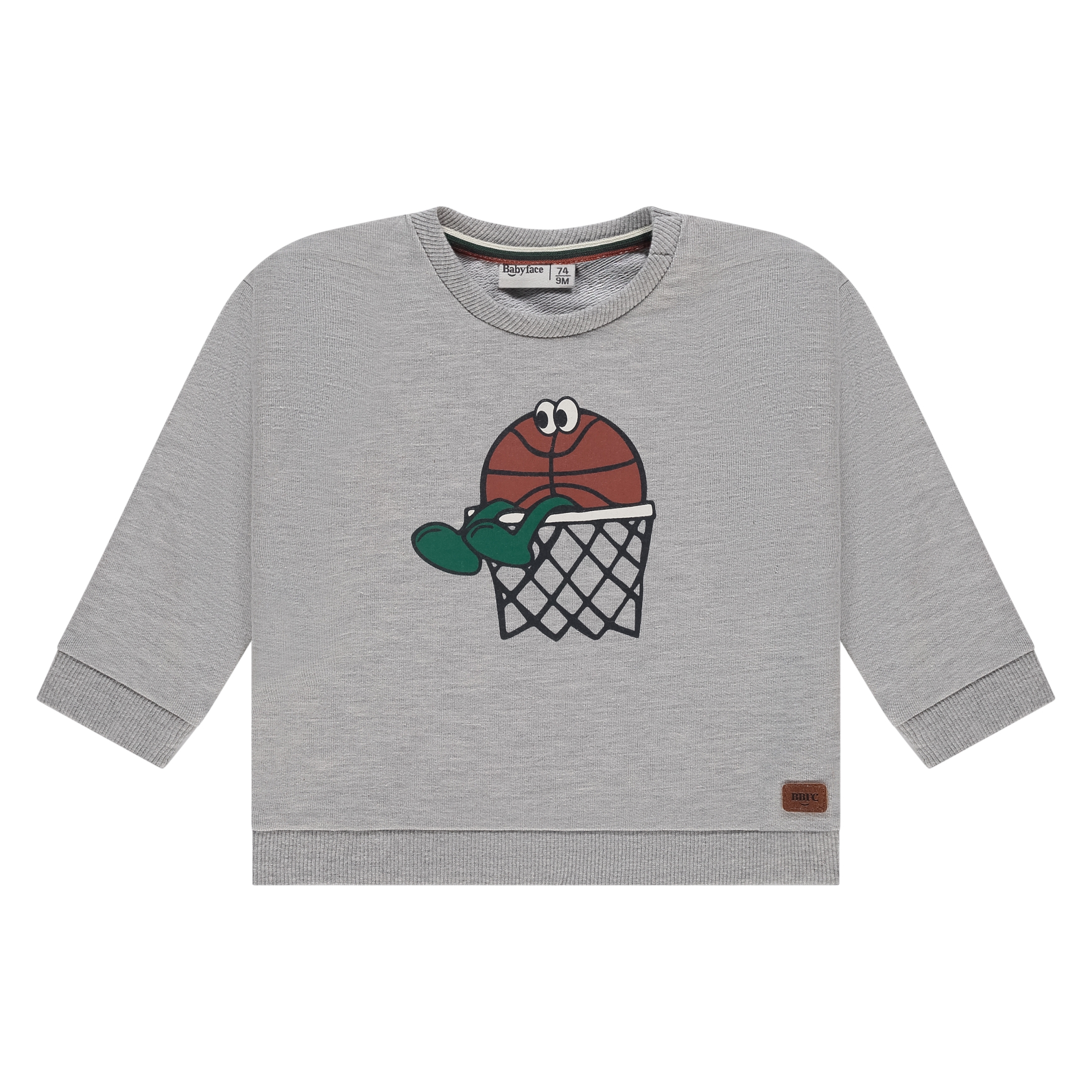 Sweatshirt Bébé Garçon Grey Melange (Babyface AW25)